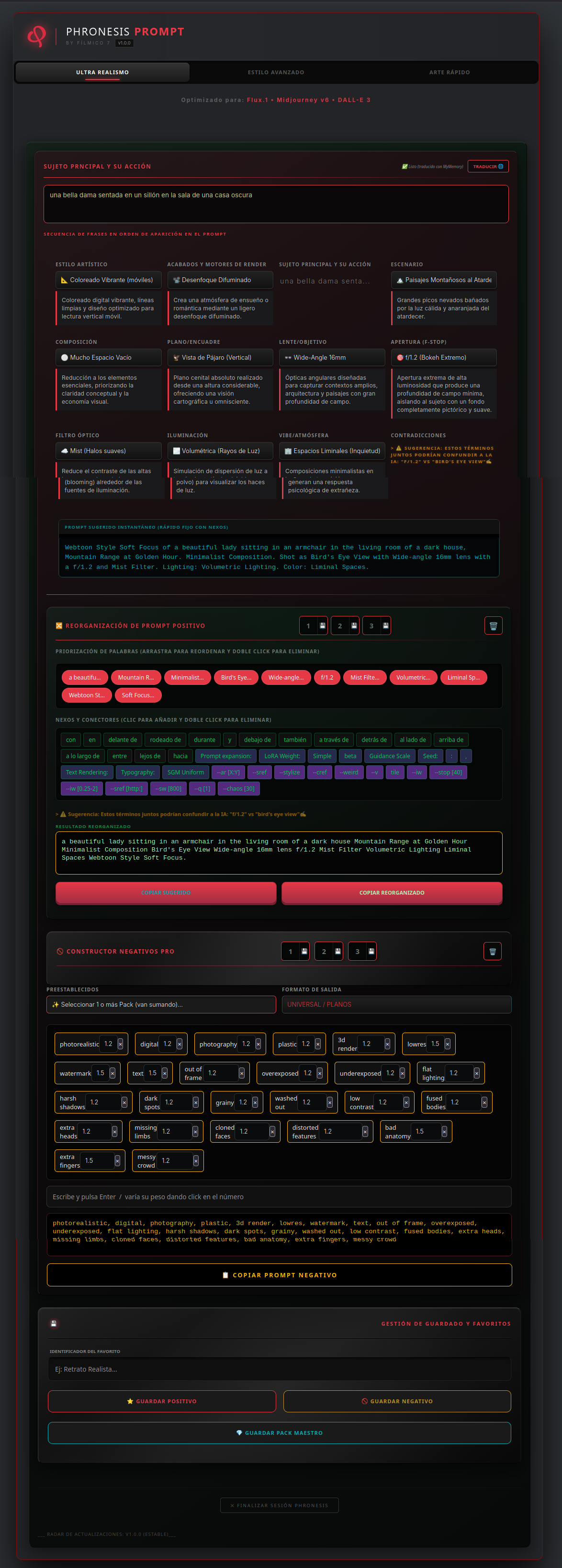 Phronesis Console Preview